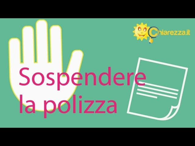 Sospensione polizza auto - Guide di Chiarezza.it