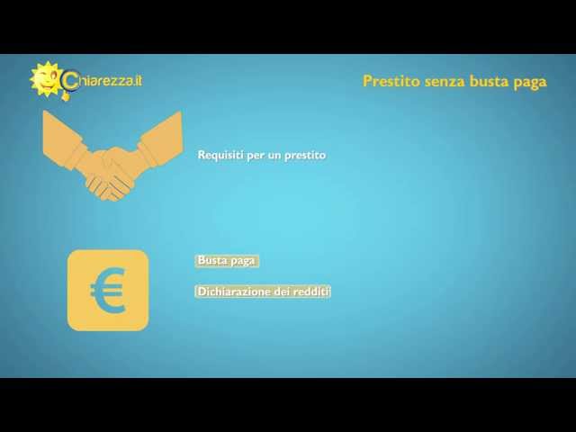 Come ottenere un prestito senza busta paga