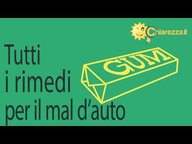 Mal d'auto, come affrontarlo? - Consigli di Chiarezza.it