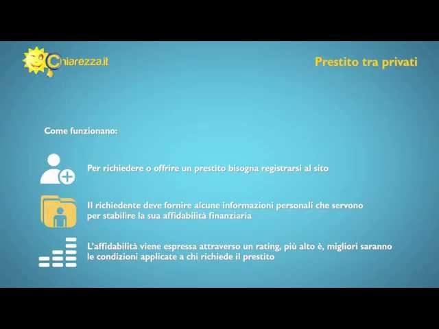 Microcredito: come funziona il prestito tra privati