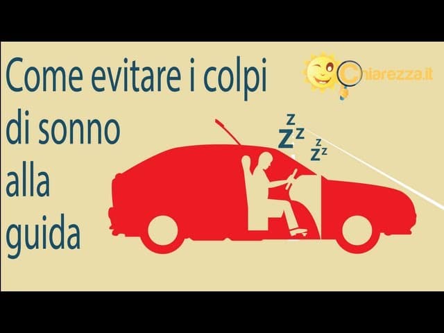 Come evitare il colpo di sonno - Consigli di Chiarezza.it
